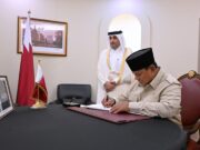 Presiden Prabowo Sampaikan Belasungkawa atas Wafatnya Sheikh Hamad bin Khalifa Al Thani