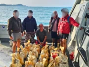 KRI Beladau-643 Gagalkan Aktivitas Pertambangan Timah Ilegal Di Perairan Lingga