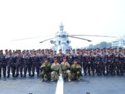 Satgas ORRUDA Perkuat Diplomasi Maritim TNI AL bersama Russian Navy