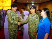 Irjen TNI Pimpin Laporan Korps Kenaikan Pangkat 105 Pati TNI Puspen TNI