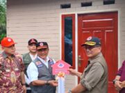 BNPB Serahkan Kunci Rumah Contoh Hunian Tetap di Sumatra Barat