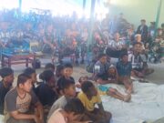 Tumbuhkan Semangat Kebersamaan, Kodim 1710/Mimika Kembali Gelar Nobar Piala Dunia Bersama Masyarakat
