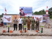 Letjen TNI Richard Tampubolon Groundbreaking Huntap Ex lahan PTPN IV