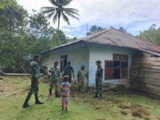 Rehab RTLH di Kampung Sesor Wujud Nyata Kepedulian TNI untuk Masyarakat