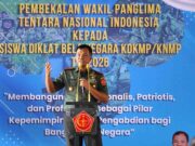 Wapang TNI Tanamkan Jiwa Patriot, Nasionalis dan Profesional Peserta Diklat Bela Negara KDKMP/KNMP