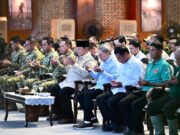 Panglima TNI Dampingi Presiden Prabowo Panen Raya Terpadu TNI, Perkuat Ketahanan Pangan Nasional