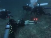 Lanal Labuhan Bajo-Tim SAR Gabungan Evakuasi Wisatawan Tiongkok Tenggelam di perairan Pulau Kelor