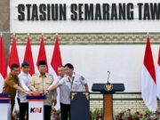 Presiden Prabowo Resmikan Revitalisasi Stasiun Semarang Tawang