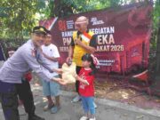 Merdeka Bersama Masyarakat, Polres Pelabuhan Tanjung Priok Gelar Lomba Permainan Tradisional di Muara Angke