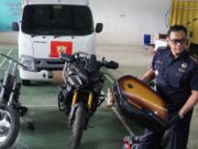 Tim Gabungan Bea Cukai Gagalkan Penyelundupan Moge dan Suku Cadang Ilegal Senilai Rp1,8 Miliar