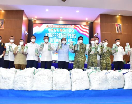 1,3 Ton Ketamine Dimusnakan di Batam, KASAL: Sepanjang 2025-2026 TNI AL gagalkan 5,3 Ton Narkoba dan 849,74 Ton Ilegal Mining