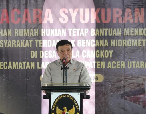 Menko Polkam: Hormati Simbol Negara, Jaga Perdamaian Aceh dan Kondusivitas Papua