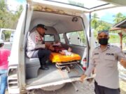 Polri Evakuasi Warga Tertimpa Reruntuhan Bangunan pascagempa NTT