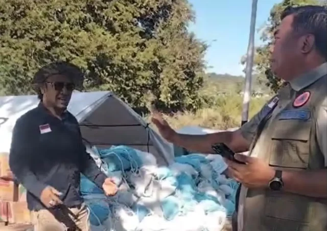 Tangkapan layar video warga