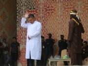 Eksekusi hukuman cambuk 11 pelanggar Syariat Islam di Aceh