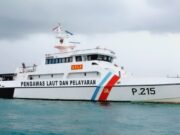 Tiga Kapal Patroli KPLP Disiagakan Antisipasi Erupsi Menerus Gunung Anak Krakatau