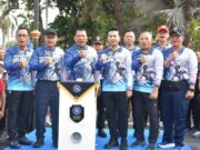 Semarak HUT Ke-81 dan Pecahkan Rekor Muri, Kodaeral V Gelar Panglima TNI Fun Run di Kota Lama Surabaya