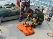 TNI AL Temukan Pelampung di Perairan Cikoneng Anyer Banten