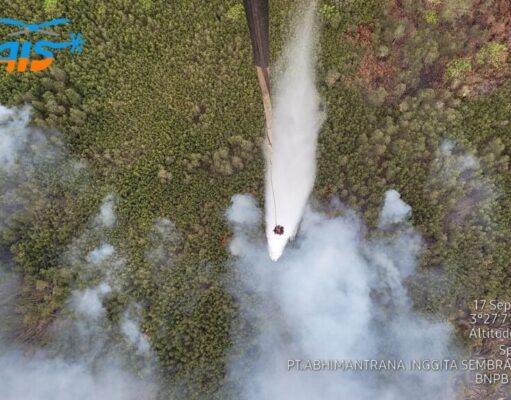 BNPB Ramps Up Water Bombing Across 6 Provinces on September 18, 2026, from West Kalimantan to Jambi