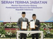 Serah Terima Jabatan Menko PMK, Sugiono Tegaskan Arah Transformasi Bangun Manusia Indonesia Unggul