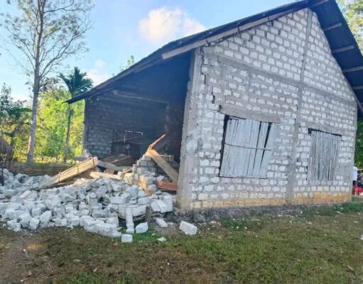 BNPB: 20 Rumah Terdampak Gempa M6,1 Sumba Barat Daya