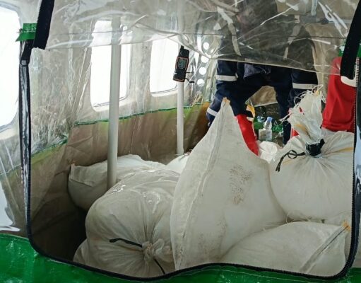 Atasi Asap Karhutla Sumsel, BNPB Semai 1.600 Kilogram Dry Ice