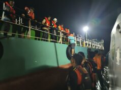 KM Prima Sentosa terbakar di perairan Bengkulu, Basarnas dan Tim Gabungan Evakuasi 26 Kru
